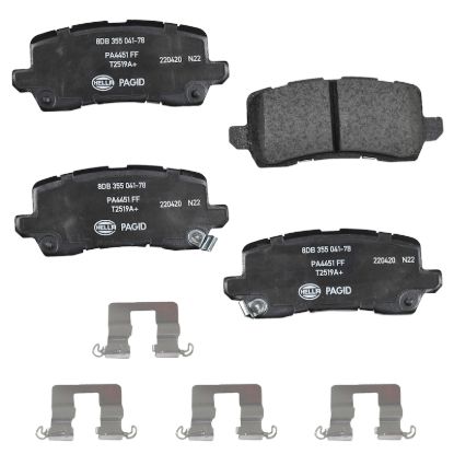 Picture of HELLA Brakes Disc Brake Pad Set - 355041781