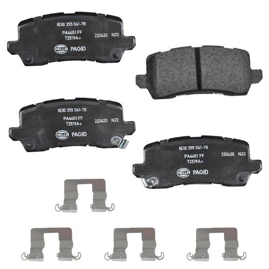 Picture of HELLA Brakes Disc Brake Pad Set - 355041781
