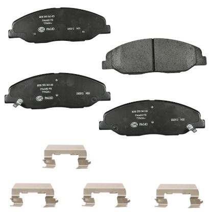 Picture of HELLA Brakes Disc Brake Pad Set - 355041831