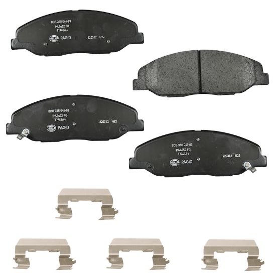 Picture of HELLA Brakes Disc Brake Pad Set - 355041831