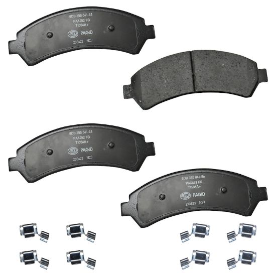 Picture of HELLA Brakes Disc Brake Pad Set - 355041861