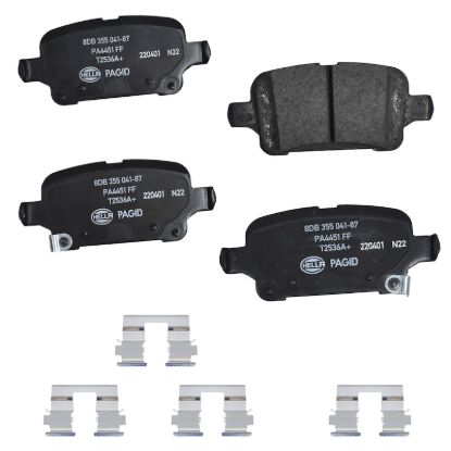 Picture of HELLA Brakes Disc Brake Pad Set - 355041871