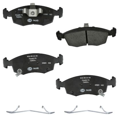 Picture of HELLA Brakes Disc Brake Pad Set - 355041881