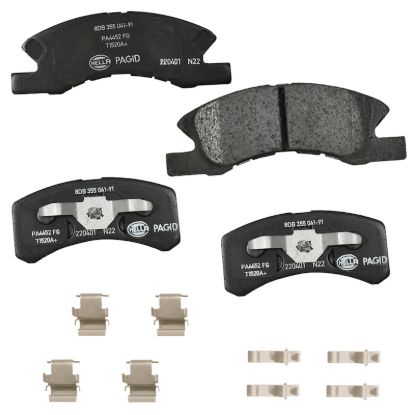 Picture of HELLA Brakes Disc Brake Pad Set - 355041911