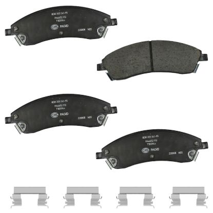 Picture of HELLA Brakes Disc Brake Pad Set - 355041951