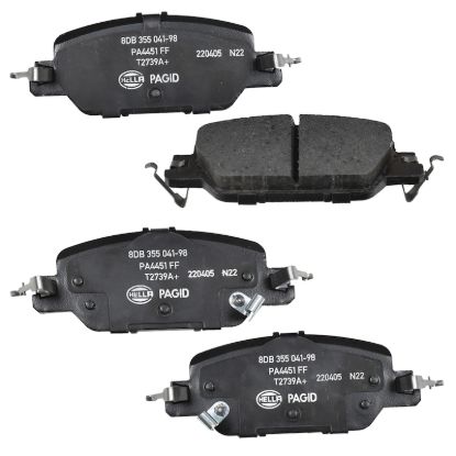Picture of HELLA Brakes Disc Brake Pad Set - 355041981