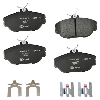 Picture of HELLA Brakes Disc Brake Pad Set - 355041991