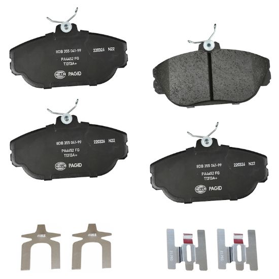 Picture of HELLA Brakes Disc Brake Pad Set - 355041991
