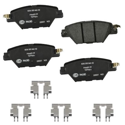 Picture of HELLA Brakes Disc Brake Pad Set - 355042021