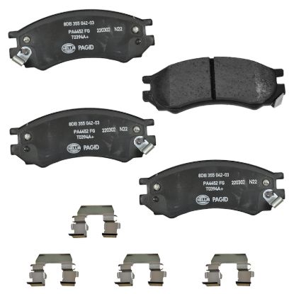 Picture of HELLA Brakes Disc Brake Pad Set - 355042031