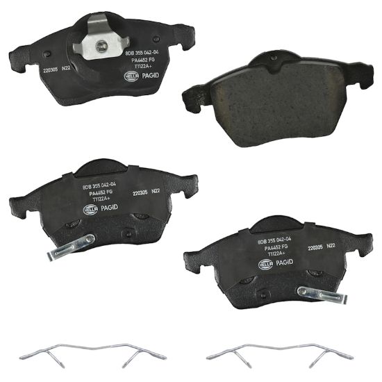Picture of HELLA Brakes Disc Brake Pad Set - 355042041