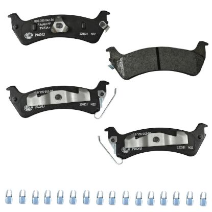 Picture of HELLA Brakes Disc Brake Pad Set - 355042061