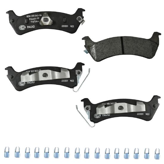 Picture of HELLA Brakes Disc Brake Pad Set - 355042061