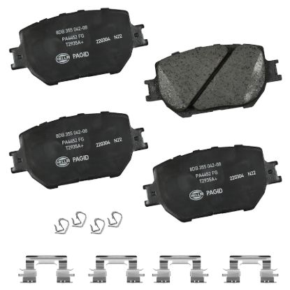 Picture of HELLA Brakes Disc Brake Pad Set - 355042081