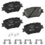 Picture of HELLA Brakes Disc Brake Pad Set - 355042081