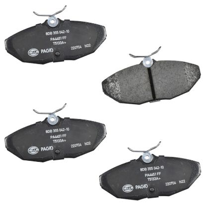 Picture of HELLA Brakes Disc Brake Pad Set - 355042101