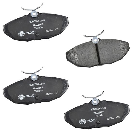 Picture of HELLA Brakes Disc Brake Pad Set - 355042101