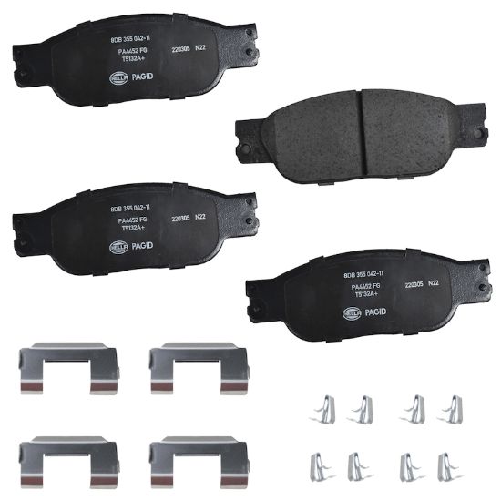 Picture of HELLA Brakes Disc Brake Pad Set - 355042111