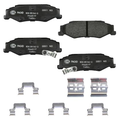 Picture of HELLA Brakes Disc Brake Pad Set - 355042121