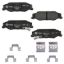 Picture of HELLA Brakes Disc Brake Pad Set - 355042121