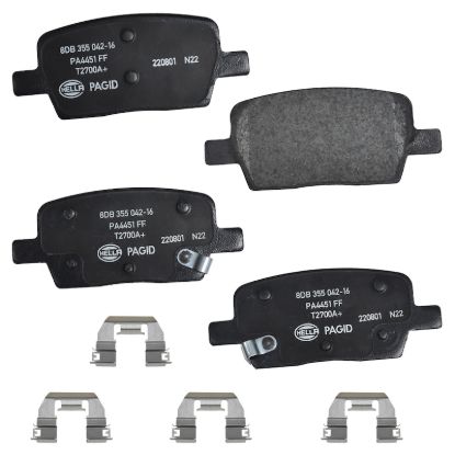 Picture of HELLA Brakes Disc Brake Pad Set - 355042161