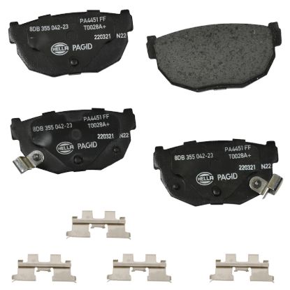 Picture of HELLA Brakes Disc Brake Pad Set - 355042231