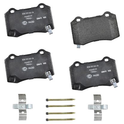 Picture of HELLA Brakes Disc Brake Pad Set - 355042241