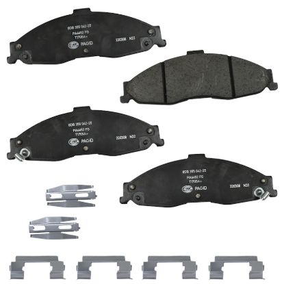 Picture of HELLA Brakes Disc Brake Pad Set - 355042251