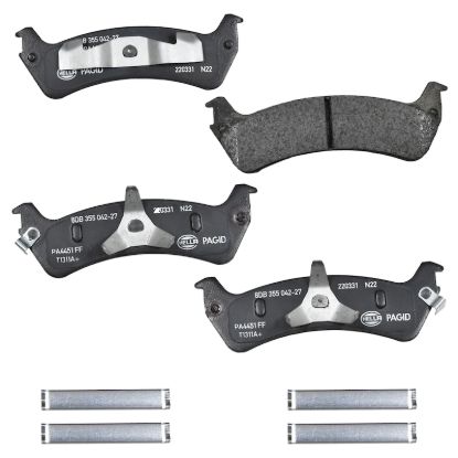 Picture of HELLA Brakes Disc Brake Pad Set - 355042271