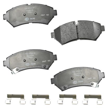 Picture of HELLA Brakes Disc Brake Pad Set - 355042301