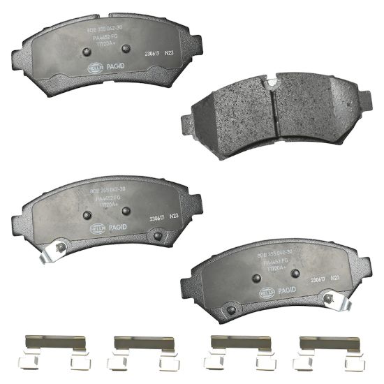 Picture of HELLA Brakes Disc Brake Pad Set - 355042301