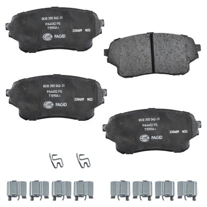 Picture of HELLA Brakes Disc Brake Pad Set - 355042311