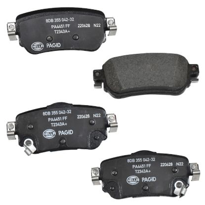 Picture of HELLA Brakes Disc Brake Pad Set - 355042321