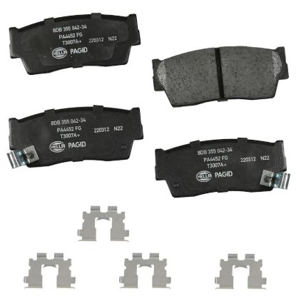 Picture of HELLA Brakes Disc Brake Pad Set - 355042341