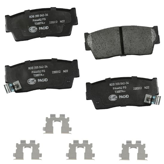 Picture of HELLA Brakes Disc Brake Pad Set - 355042341