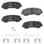 Picture of HELLA Brakes Disc Brake Pad Set - 355042361