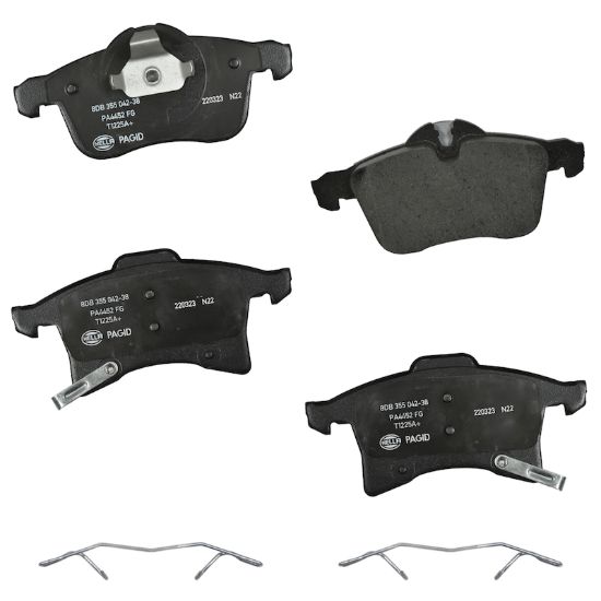 Picture of HELLA Brakes Disc Brake Pad Set - 355042381