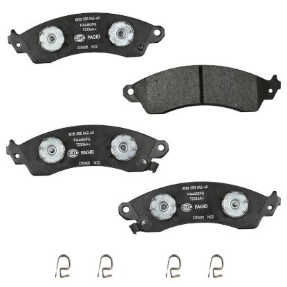 Picture of HELLA Brakes Disc Brake Pad Set - 355042401