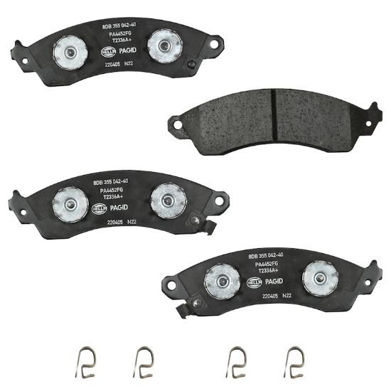 Picture of HELLA Brakes Disc Brake Pad Set - 355042401