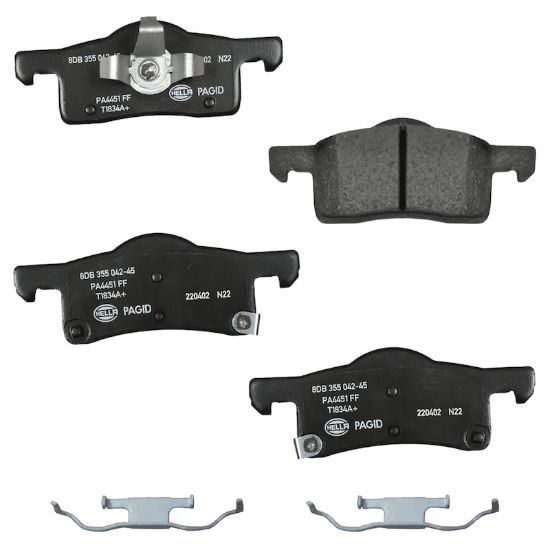 Picture of HELLA Brakes Disc Brake Pad Set - 355042451