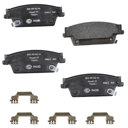 Picture of HELLA Brakes Disc Brake Pad Set - 355042461