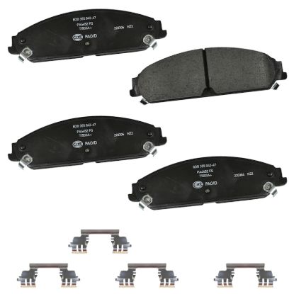 Picture of HELLA Brakes Disc Brake Pad Set - 355042471