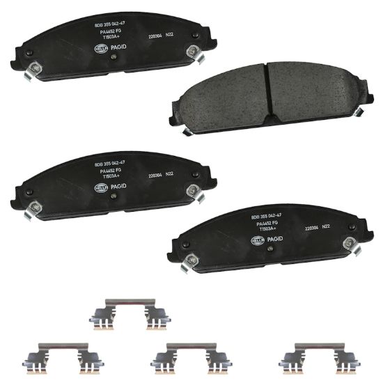 Picture of HELLA Brakes Disc Brake Pad Set - 355042471
