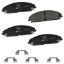 Picture of HELLA Brakes Disc Brake Pad Set - 355042471