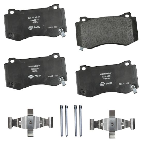 Picture of HELLA Brakes Disc Brake Pad Set - 355042491