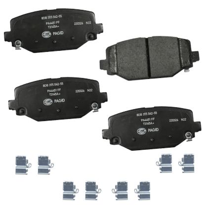 Picture of HELLA Brakes Disc Brake Pad Set - 355042551