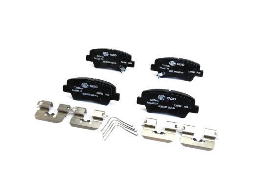 Picture of HELLA Brakes Disc Brake Pad Set - 355042641