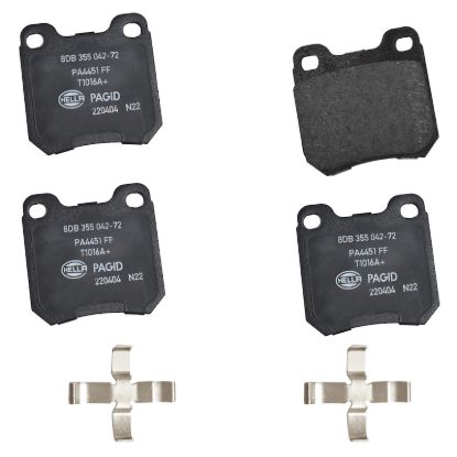 Picture of HELLA Brakes Disc Brake Pad Set - 355042721