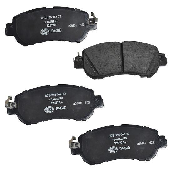 Picture of HELLA Brakes Disc Brake Pad Set - 355042731