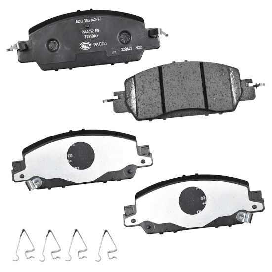 Picture of HELLA Brakes Disc Brake Pad Set - 355042741
